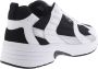 Mallet London Holloway Sneaker Wit Zwart White Heren - Thumbnail 3