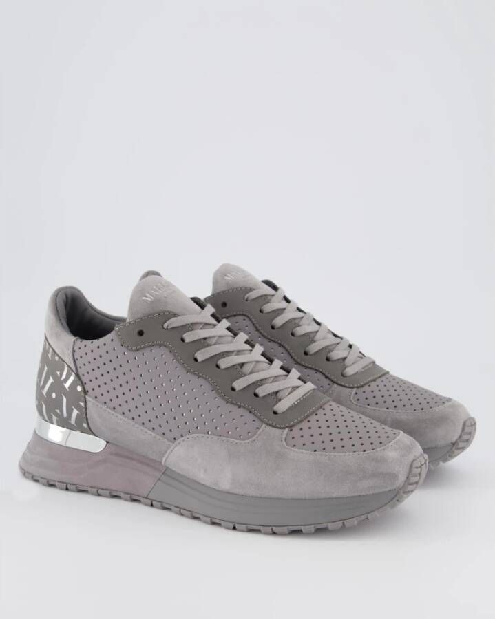 Mallet Footwear Slate Grey Zilver Heren Sneakers Gray Heren