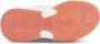 Mallet Footwear Witte en roze lage sneakers voor dames Wit Dames - Thumbnail 6