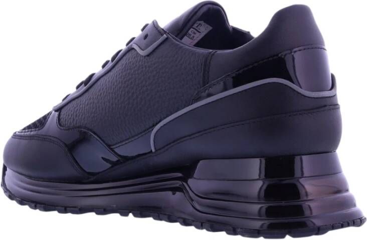 Mallet Footwear Verhoog je sneaker game met 4 5 cm zoolhoogte Zwart Heren