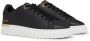 Mallet London Heren Sneaker Zwart TE1154 BLKGLD GRFTR - Thumbnail 3