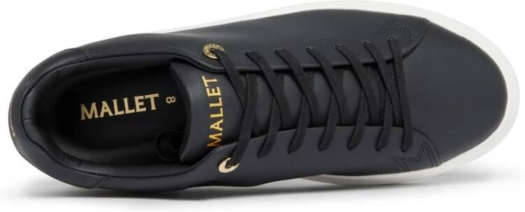 Mallet London Lite Zwart Goud Sneakers Black Heren