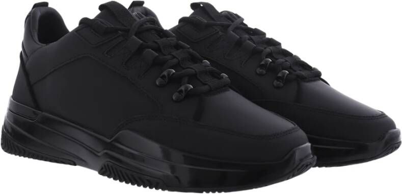 Mallet Footwear Zwarte Elmore Sneaker Black Heren