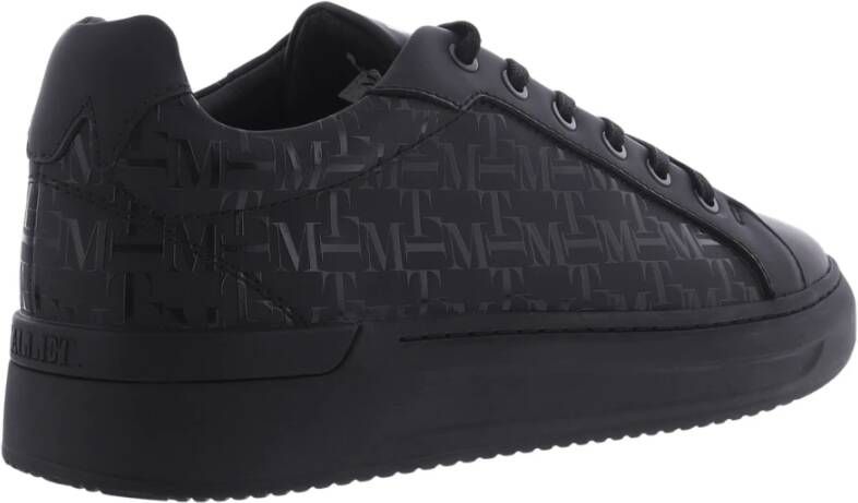 Mallet Footwear Zwarte Grftr Sneaker Black Heren