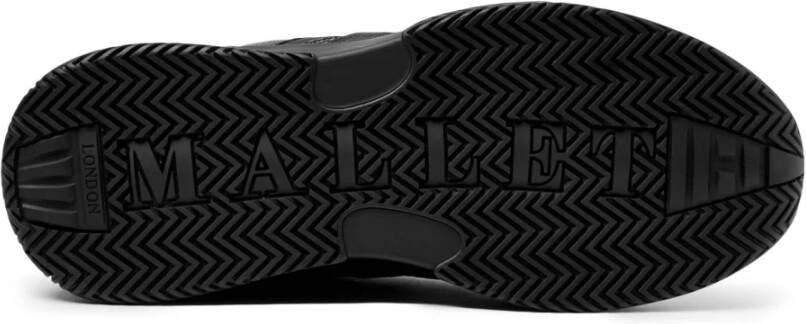 Mallet London Carbon Fibre Triple Black Sneakers