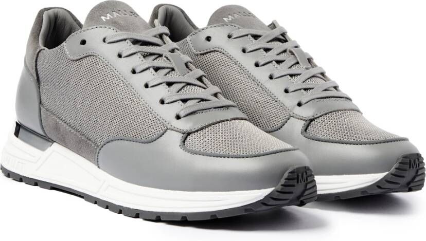 Mallet London Lite Grey Silver Sneakers Gray Heren