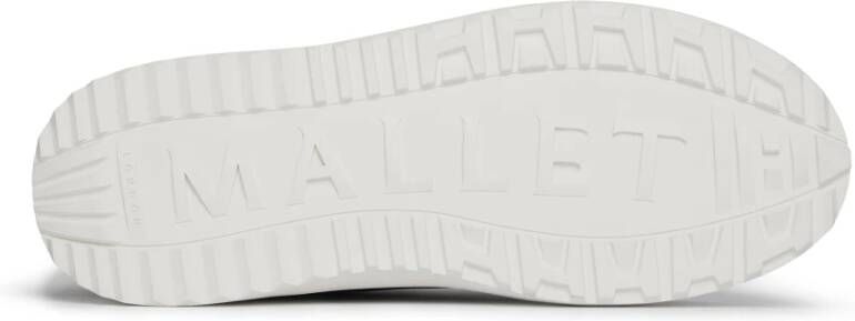 Mallet London Lite Navy Silver Cupsole Sneaker