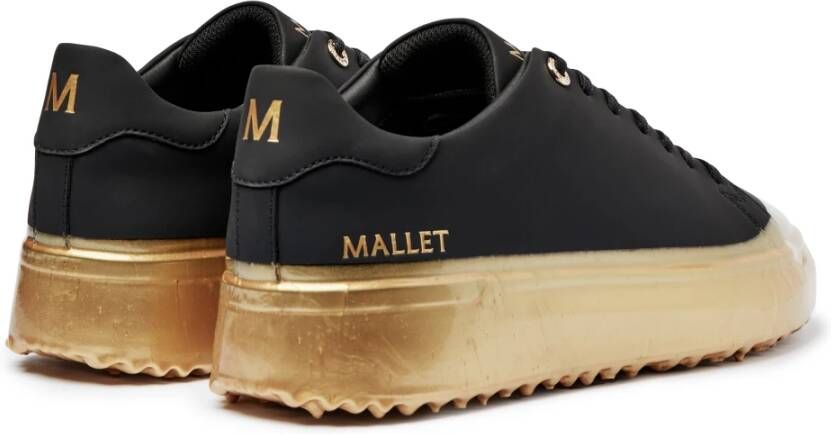Mallet London Goud Dip Luxe Sneakers Black Heren
