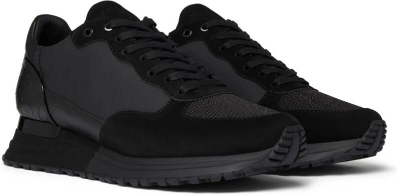 Mallet London Popham Luxe Triple Black Gloss Black Heren