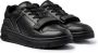 Mallet London Luxe Zwarte Leren Strap Sneakers Black Heren - Thumbnail 3