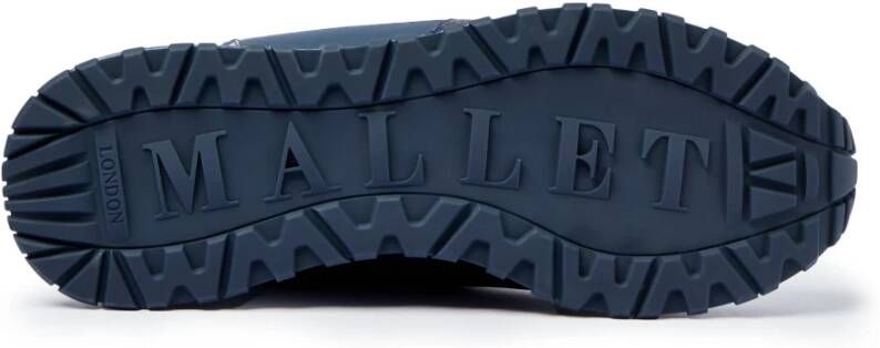 Mallet London Navy Carbon Fiber Sneakers