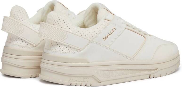 Mallet London Off-White Compton Skater Schoen White Heren