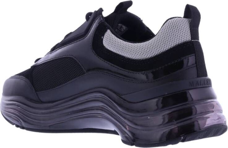 Mallet London Reflecterende Sneaker in Zwart Black Heren