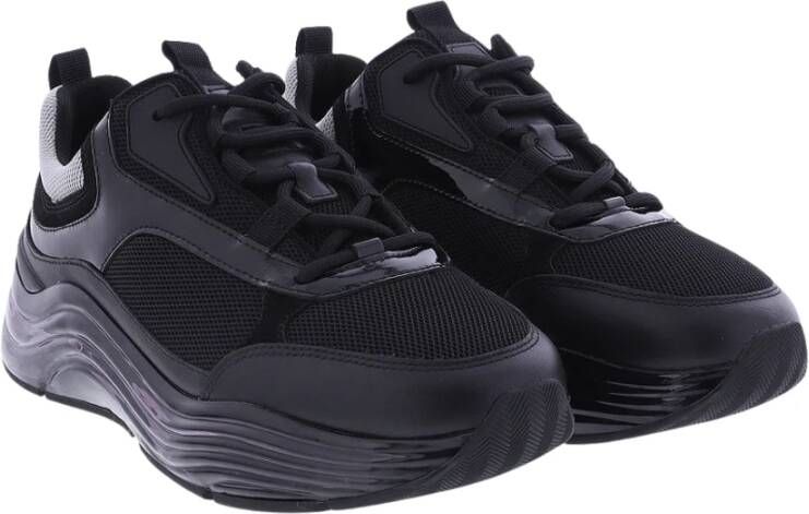 Mallet London Reflecterende Sneaker in Zwart Black Heren