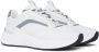 Mallet London Reflecterende Witte Sneakers White Heren - Thumbnail 4