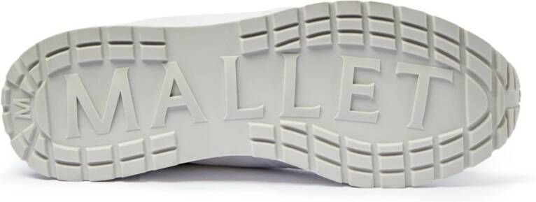 Mallet London Witte Triple Sneakers