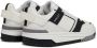 Mallet London 90's Skaterstijl Wit Zwart Schoen White Heren - Thumbnail 3
