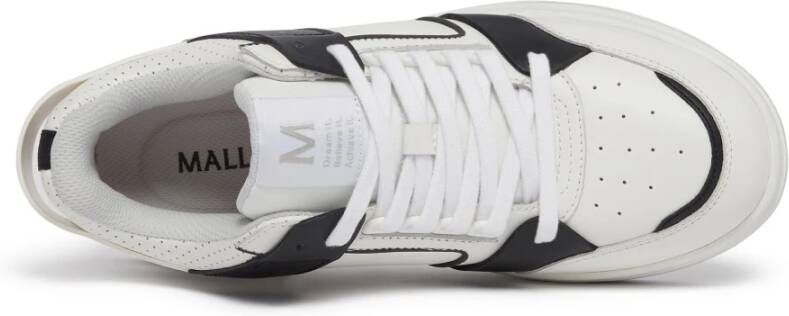 Mallet London 90's Skaterstijl Wit Zwart Schoen White Heren