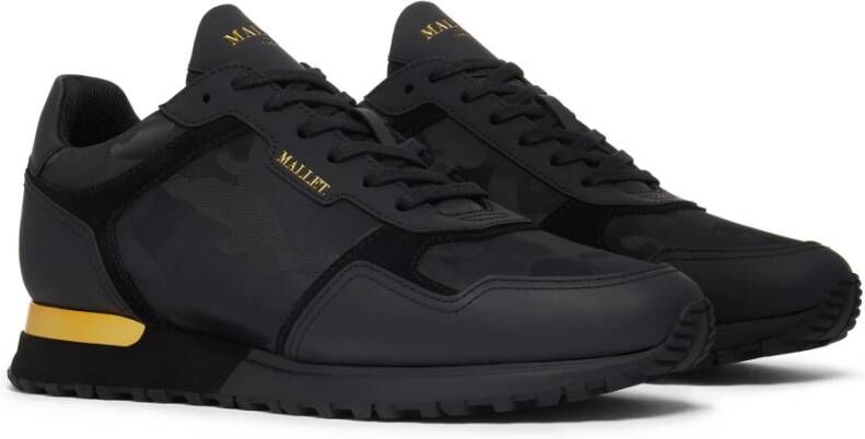 Mallet London Lowman Sneakers Black Heren