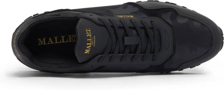 Mallet London Lowman Sneakers Black Heren