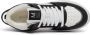 Mallet London 90's Skaterstijl Zwart Wit Sneakers Black Dames - Thumbnail 4