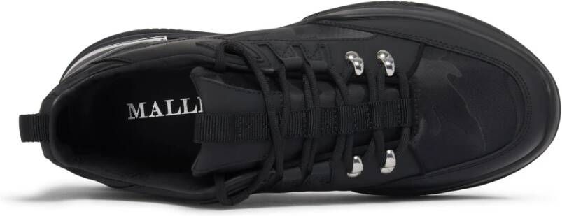 Mallet London Zwart Zilver Camo Sneakers Black Heren