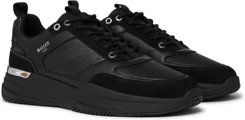 Mallet London Radnor Triple Black Silver Black Heren