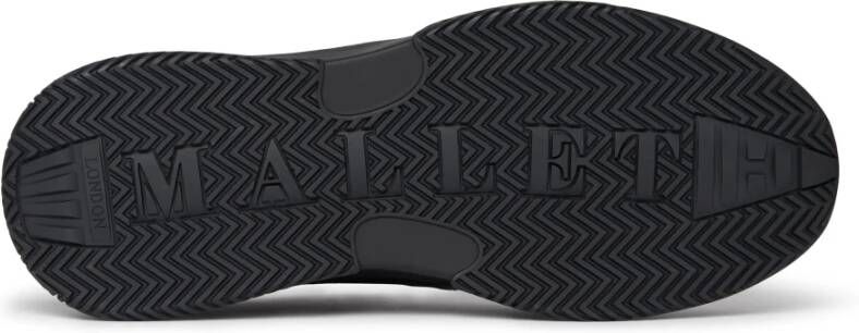 Mallet London Radnor Triple Black Silver Black Heren