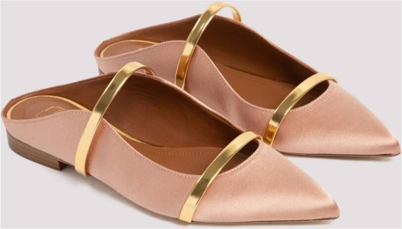 Malone Souliers Blush Gold Maureen Flats Yellow Dames