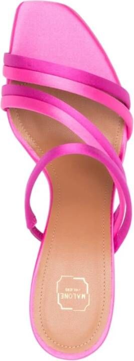 Malone Souliers Heeled Mules Roze Dames