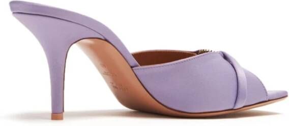 Malone Souliers Lila Kristalversierde Sandalen Purple Dames