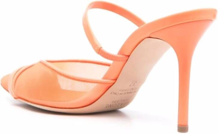 Malone Souliers Met hiel Oranje Dames