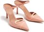 Malone Souliers Roze leren puntige neus stiletto hakken Pink Dames - Thumbnail 2