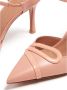 Malone Souliers Roze leren puntige neus stiletto hakken Pink Dames - Thumbnail 3