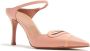 Malone Souliers Roze leren puntige neus stiletto hakken Pink Dames - Thumbnail 4