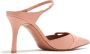 Malone Souliers Roze leren puntige neus stiletto hakken Pink Dames - Thumbnail 5