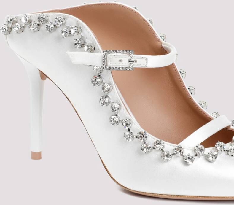 Malone Souliers Witte Gala Pumps White Dames