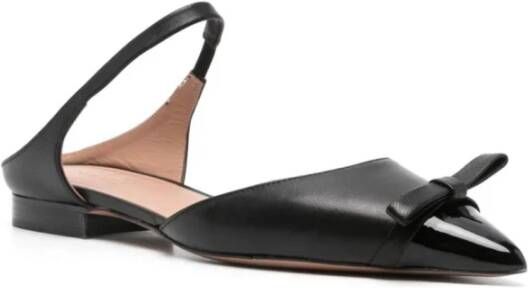 Malone Souliers Zwarte Blythe Platte Muiltjes Black Dames