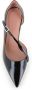 Malone Souliers Zwarte Lakleren Asymmetrische Band Hakken - Thumbnail 2