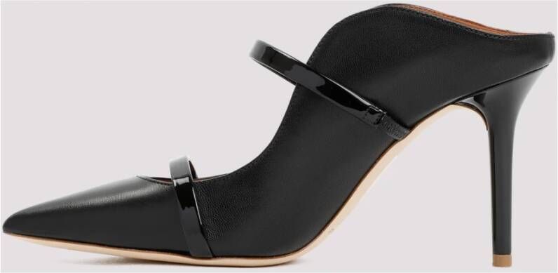 Malone Souliers Zwarte Leren Maureen Pumps Hoge Hakken Black Dames