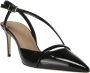 Malone Souliers Hoge hakken Shiny Black Stiletto Slingbacks in zwart - Thumbnail 3