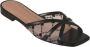 Malone Souliers Zwarte Sandalen Black Dames - Thumbnail 2