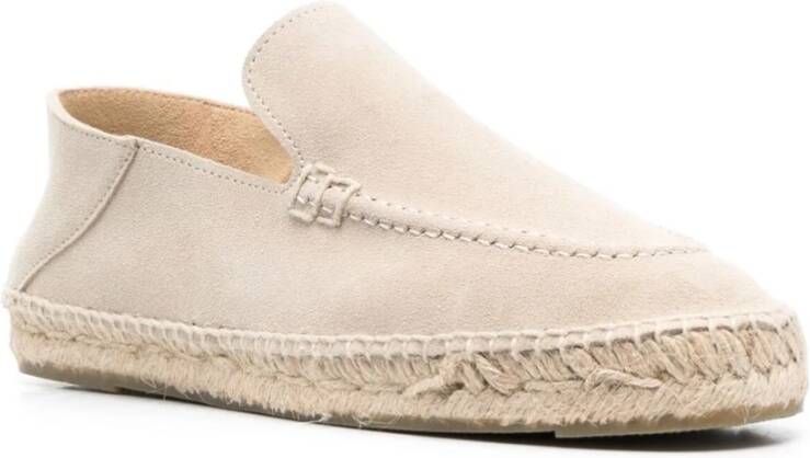 Manebí Beige Espadrilles voor Moderne Mannen Beige Heren