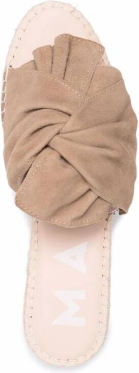 Manebí Beige Sandalen voor Vrouwen Beige Dames
