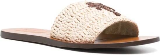Manebí Beige Sandalen voor Vrouwen Zomerstijl