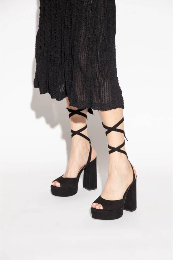 Manebí Bellini sandalen met hak Black Dames
