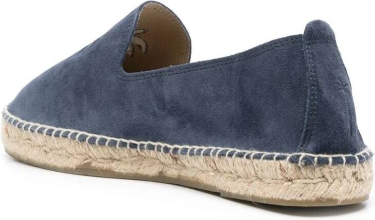 Manebí Blauwe Espadrilles voor Stijlvolle Mannen