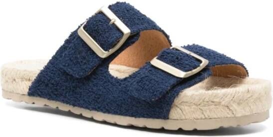 Manebí Blauwe Sandalen voor Vrouwen Ss25