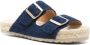 Manebí Blauwe Sandalen voor Vrouwen Ss25 - Thumbnail 2