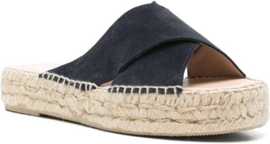 Manebí Blauwe sandalen voor zomeroutfits
